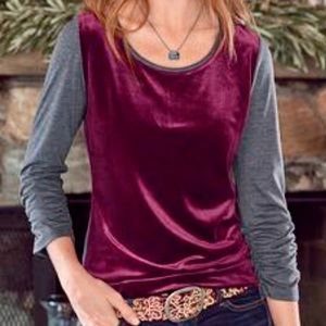 Sundance Velvet top